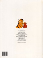 Verso de Garfield (Dargaud) -12- Fainéant et gourmand