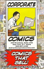 Verso de Corporate Comics presents -Pub- Marketing dilemma!