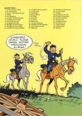 Verso de Les tuniques Bleues -34Pub- Vertes années