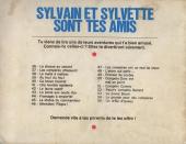 Verso de Sylvain et Sylvette (albums Fleurette nouvelle série) -56- Les compères chassent le tigre