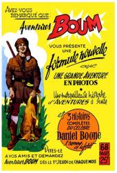 Verso de Aventures BOUM (Éditions Mondiales) -1- L'Homme à la valise