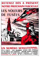 Verso de Aventures de demain !.. (Châteaudun) -3- Drame dans l'espace