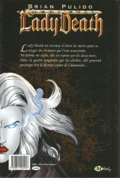 Verso de Medieval Lady Death -1- Tome 1