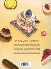 Verso de Lord of Burger -1- Le clos des épices