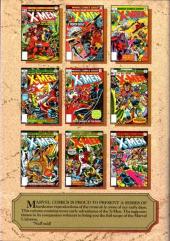 Verso de Marvel Masterworks Deluxe Library Edition Variant HC (1987) -12- The X-Men n° 101-110