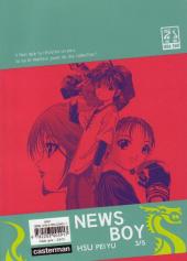 Verso de News Boy -3- Volume 3