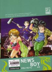 Verso de News Boy -4- Volume 4