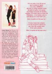 Verso de Manga Girls - Manga Girls - Le (presque) guide