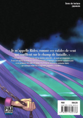 Verso de Fate/Stay night -3- Volume 3