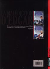 Verso de La malédiction d'Edgar -3- This is the end
