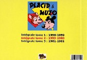 Verso de Placid et Muzo (Intégrale) -2- Intégrale tome 2