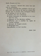 Verso de (AUT) Faizant -1962- Les mots du général de Gaulle