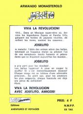 Verso de Joselito -4- La révolte des esclaves