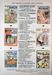 Verso de Les pieds Nickelés (2e série) (1929-1940) -13- Les Pieds Nickelés ont la guigne !