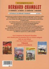 Verso de Bernard Chamblet -INT- La Tourmente - Le Maquis - La Libération - L'Indochine