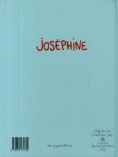 Verso de Joséphine (Bagieu) -1FL- Joséphine