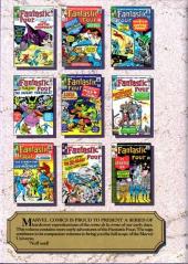 Verso de Marvel Masterworks Deluxe Library Edition Variant HC (1987) -13- The fantastic four n°21-30 & fantastic four annual n°1