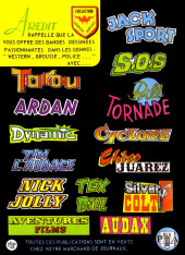 Verso de Jack Sport (Arédit) -1- Le collier de topazes