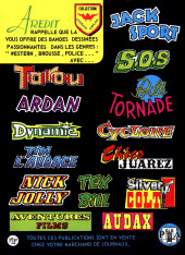 Verso de Jack Sport (Arédit) -2- Le rayon A73