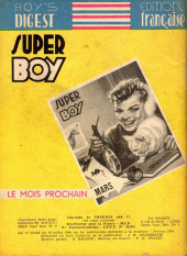 Verso de Super Boy (1re série) -55- Nylon Carter au Brésil