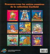 Verso de Garfield (Presses Aventure - carrés) -17- Album Garfield #17
