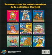 Verso de Garfield (Presses Aventure - carrés) -18- Album Garfield #18