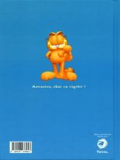 Verso de Garfield (Dargaud) -Total3- Les pieds dans l'eau