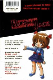 Verso de Black Jack, le médecin en noir -2- Volume 2