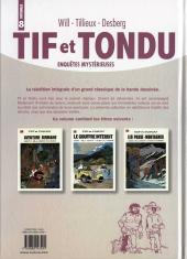 Verso de Tif et Tondu (Intégrale) -8- Enquêtes mystérieuses