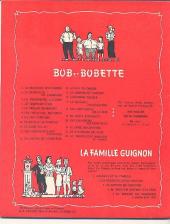 Verso de Bob et Bobette (2e Série Rouge) -22a- Le ravisseur de voix