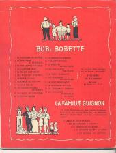 Verso de Bob et Bobette (2e Série Rouge) -23- Le testament parlant