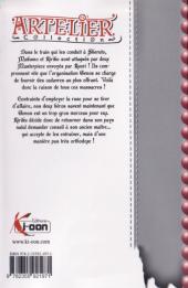 Verso de Artelier Collection -4- Écrivain