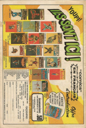 Verso de Aventure dans la jungle (Éditions Héritage) -5- Le monarque et l'homme singe!