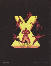 Verso de X-Men (Les étranges) -15- Le maître de l'évolution