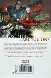 Verso de The amazing Spider-Man (TPB & HC) -INT- Civil War