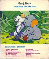 Verso de Histoires enchantées (Collection) - Le tout petit éléphant