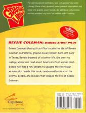 Verso de Bessie Coleman Daring Stunt Pilot