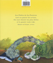 Verso de (AUT) Hausman -Fab INT- Les fables de La Fontaine
