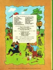 Verso de Tintin (Historique) -11B40- Le secret de la Licorne