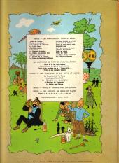 Verso de Tintin (Historique) -21B40- Les bijoux de la Castafiore