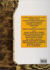 Verso de Les grandes figures qui ont évangélisé la France - Martin, Sara, Clovis et les autres...