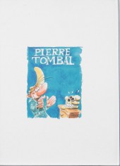 Verso de Pierre Tombal -17TT- Devinez qui on enterre demain ?