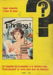 Verso de Série Verte (Elvifrance) -6- Meurtre à la carte