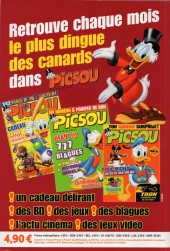 Verso de Picsou Magazine Hors-Série -12- Les trésors de Picsou - Spécial Gontran