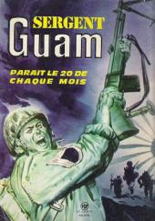 Verso de Sergent Guam -63- L'homme de l'.A.Ï.B