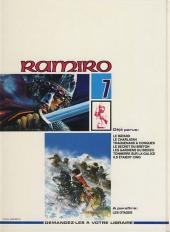 Verso de Ramiro -7a1984- Ils étaient cinq : le Trésor des Wisigoths 1