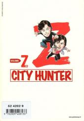 Verso de City Hunter (édition de luxe) -Z- 4 histoires complètes