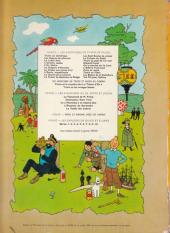 Verso de Tintin (Historique) -21B38- Les bijoux de la Castafiore