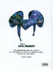 Verso de Epic Mickey -1- L'Origine