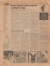 Verso de Tintin - Divers -1983/03- France, RFA - Votes en stock